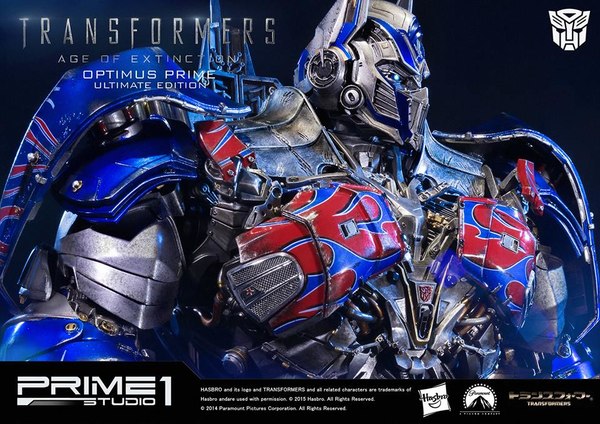 2000 MMTFM 08 Optimus Prime Ultimate Edition Transformers Age Extinction Statue From Prime 1 Studio  (31 of 50)